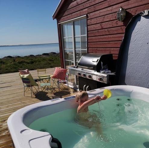 Beach Cabin Höllviken Værelse billede